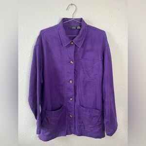 Liz Wear Button Up Jacket - Large